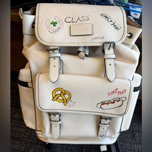 Coach Sprint Backpack with Sketch print